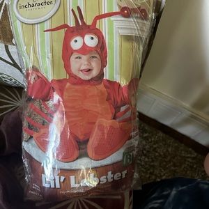 Lil' Lobster Baby Costume - Red